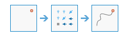 Optimal Path As Raster diagram